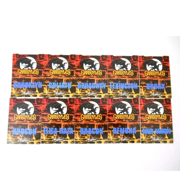 Gargoyles 10 Pop Up Trading Card 🔥 1995 Skybox P1 - P10 🔥 Disney - Picture 2 of 10